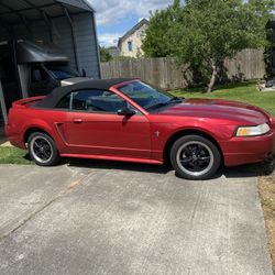 2000 Mustang Convertible.