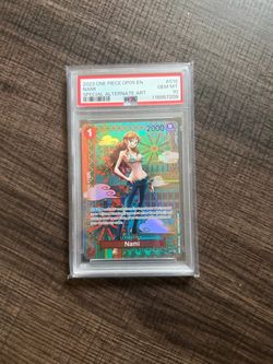2023 One Piece Op05 EN Nami #016 Special Alternate Art PSA 10 Gem Mint