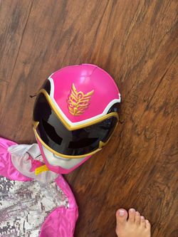 Pink ranger 8-10 kids homemade costume