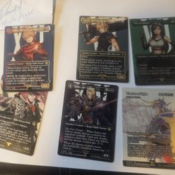 English FINAL FANTASY MTG CARDS 