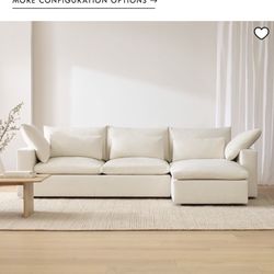 West Elm Custom Sectional 