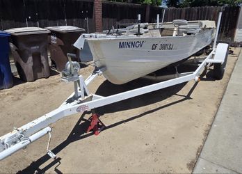 14ft boat and trailer