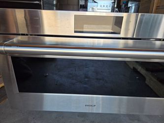 Wolf E Series 30" Stainless Steel Single Steam Wall Oven New