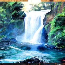 “Puerto Falls” Original painting