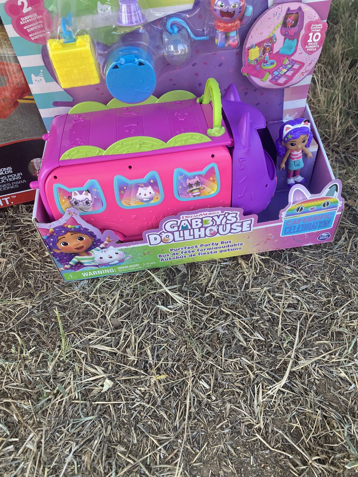 Gabbys Dollhouse Party Bus