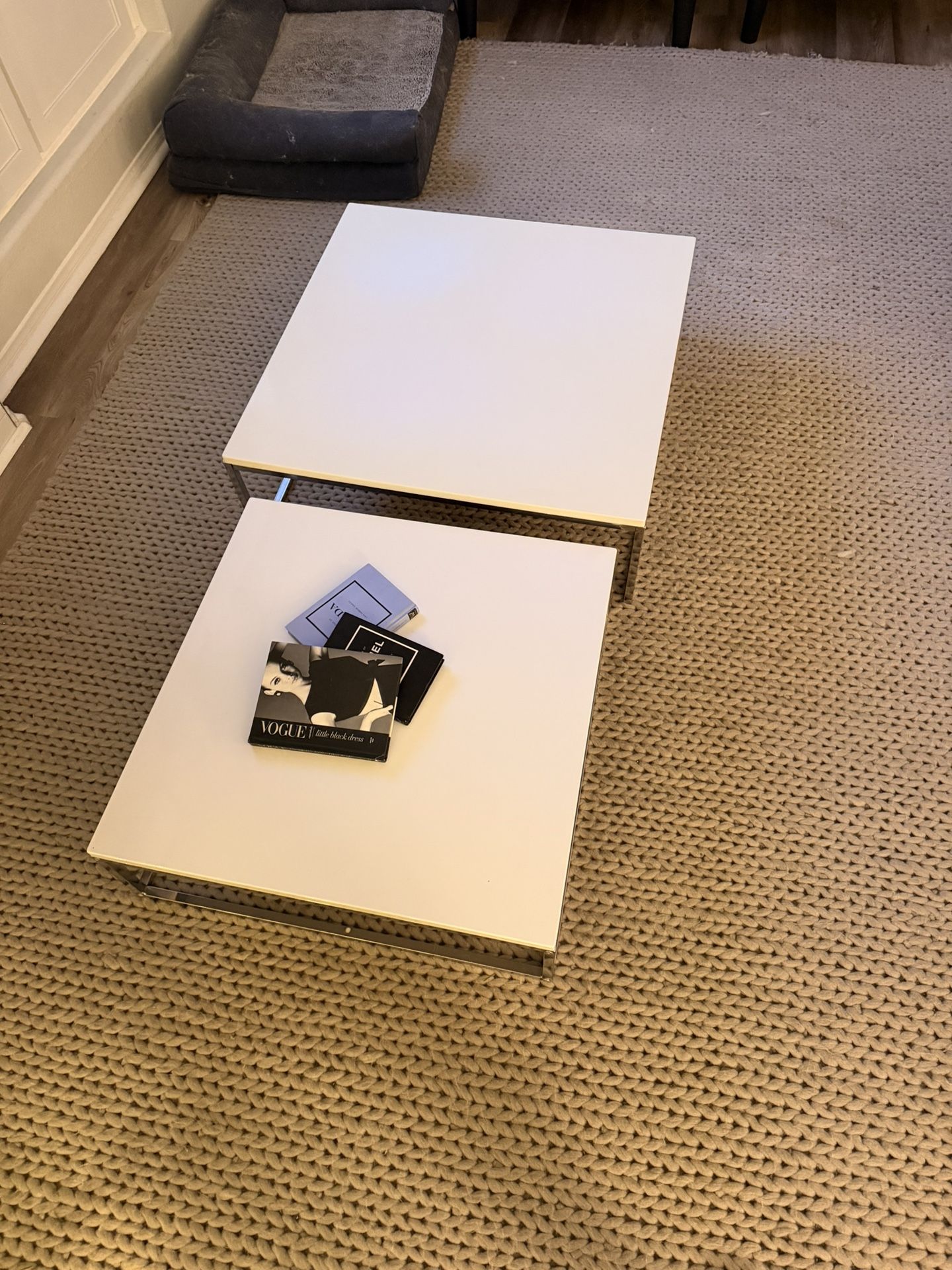 White Coffee Tables Set