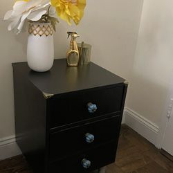 night table 3 drawer side table