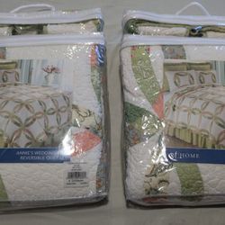 Annie's Wedding Ring Reversible Quilt Sets