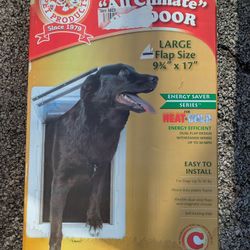Ruff Weather Dog Door - Large 9¾ x 17