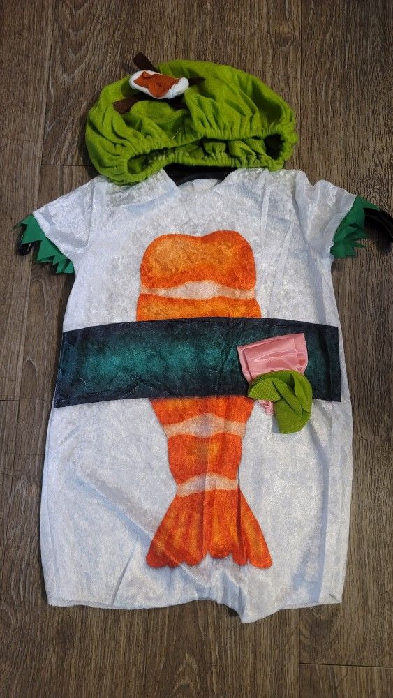 Infant sushi Halloween costume