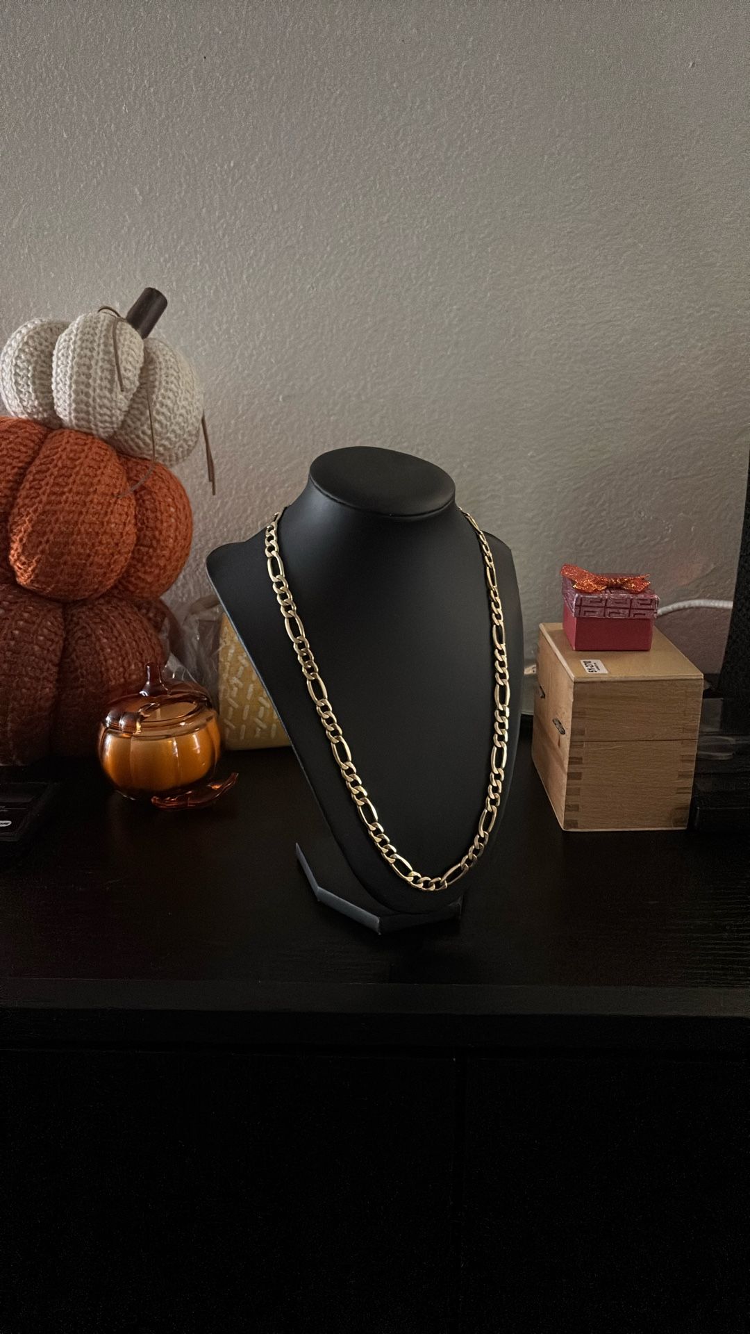 Gold Figaro Chain