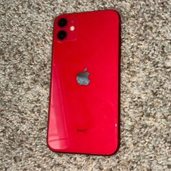 RED IPHONE 11 UNLOCKED