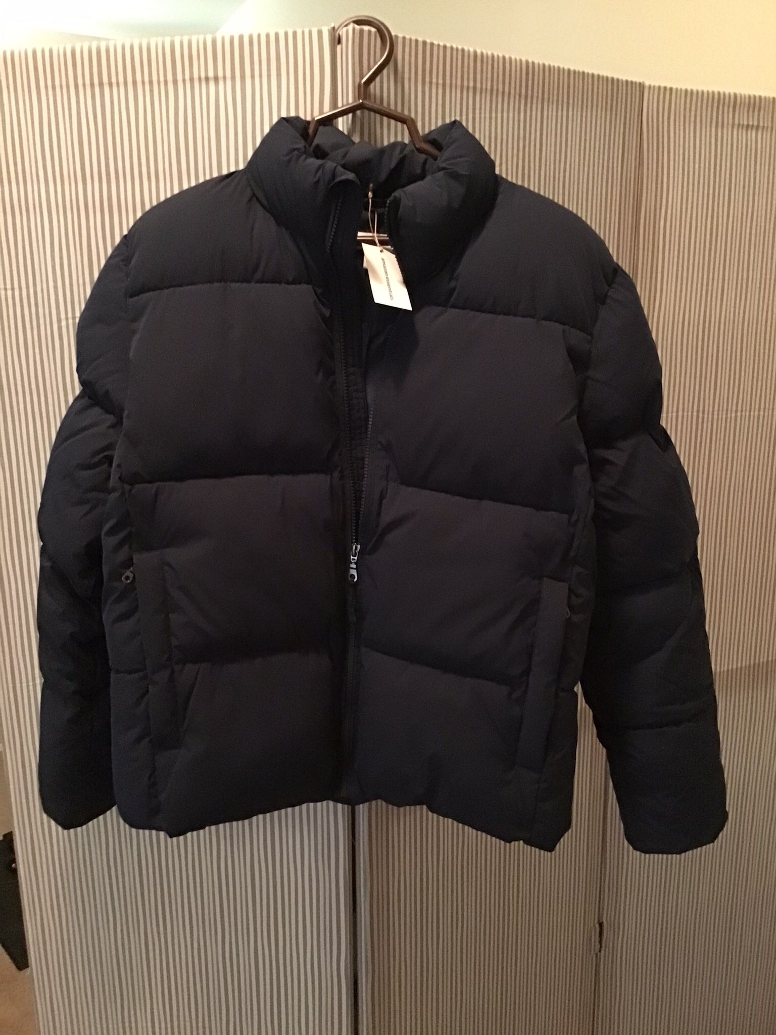 Mens Small Puffer Jacket