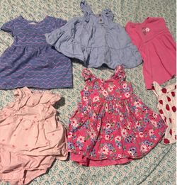 Baby Girl Clothing Bundle – 6 Pieces