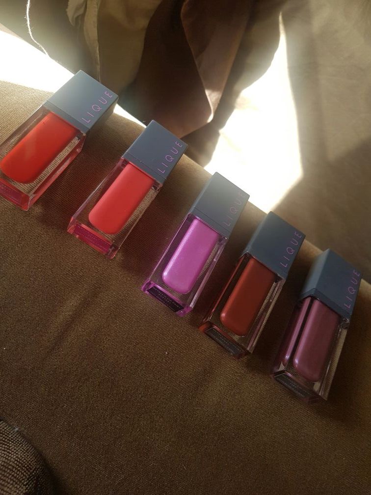 Matte lipsticks