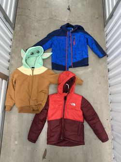 North Face, Free Country And Grogu Jackets