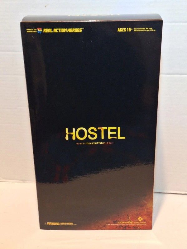 2007 RAH REAL ACTION HEROES: 1/6 HOSTEL FIGURE HORROR BRAND NEW