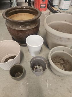 Various pots