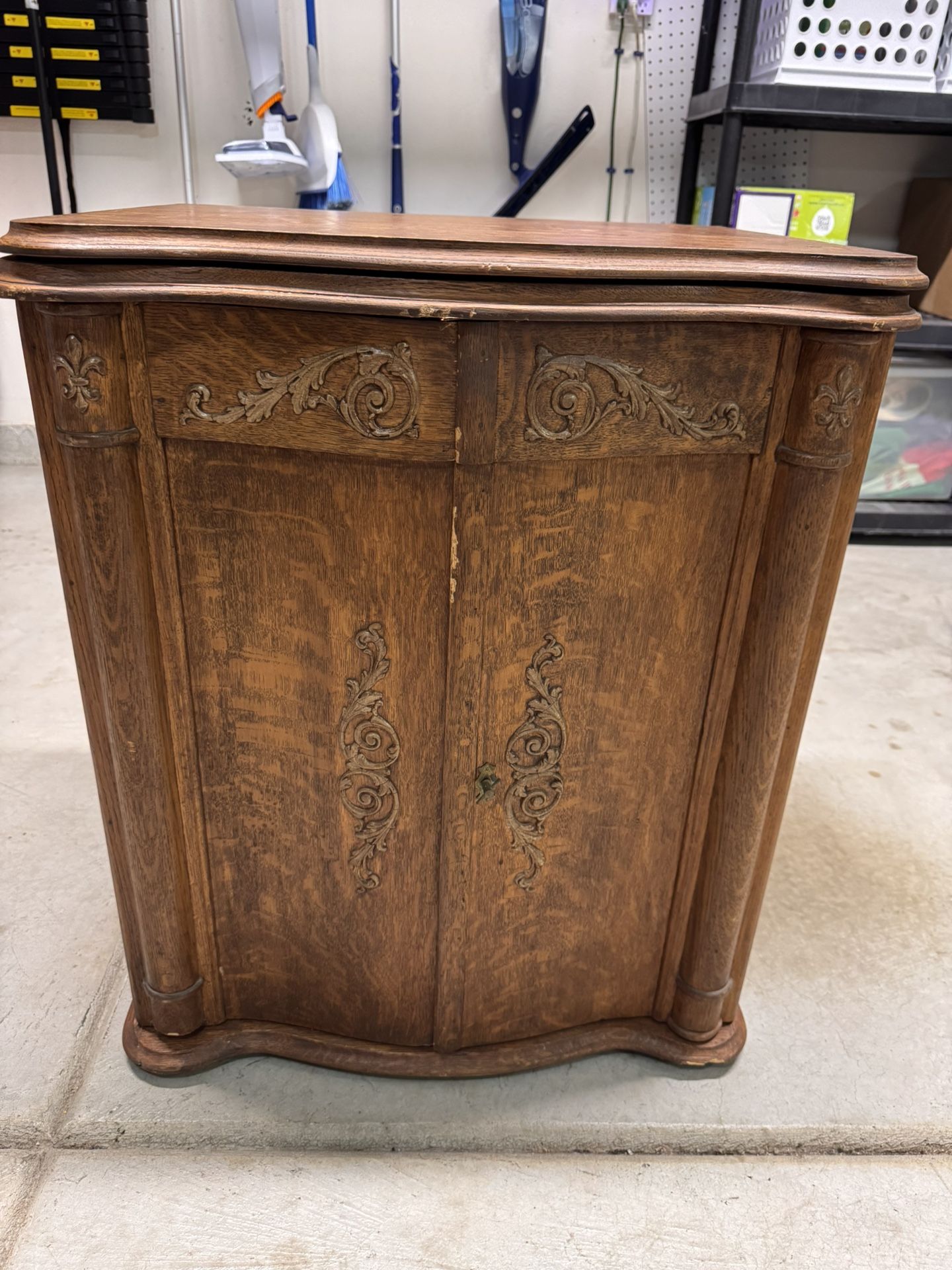 Vintage Sewing Machine Cabinet