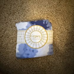 Gypsy , Boho Beach Roundie, Blue 