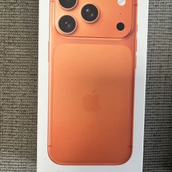 Brand New iPhone 17 Pro From Verizon, 256GB, Cosmic Orange, $925, Unopened Box