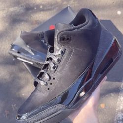 Jordan 3 Retro Black Cat 🐈‍⬛ 2025
