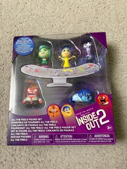 (NEW) Inside Out 2 All The Feels Figure Set