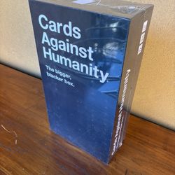 Cards Against Humanity FACTORY SEALED The Bigger Blacker Box ORIGINAL