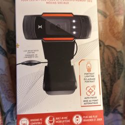 Xtreme XCA21007BLK Studio Pro Web Camera, Black