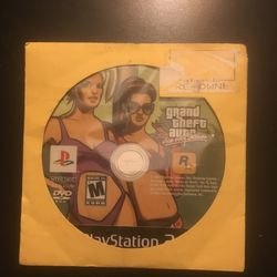 GTA Vice City Stories PS2 Disc Only
