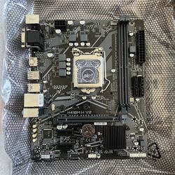 (FOR PARTS/REPAIRS) MATX LG1200 Gigabyte Motherboard 