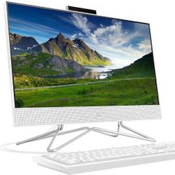 HP 22" All In One PC Intel 11th Gen CPU 8GB RAM 500GB HD Webcam 1080P FHD LCD Wi-Fi & Bluetooth Wireless Windows 11