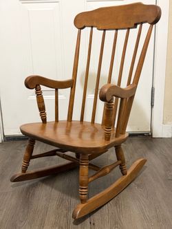 Kids wood rocking chair - Ethan Allen