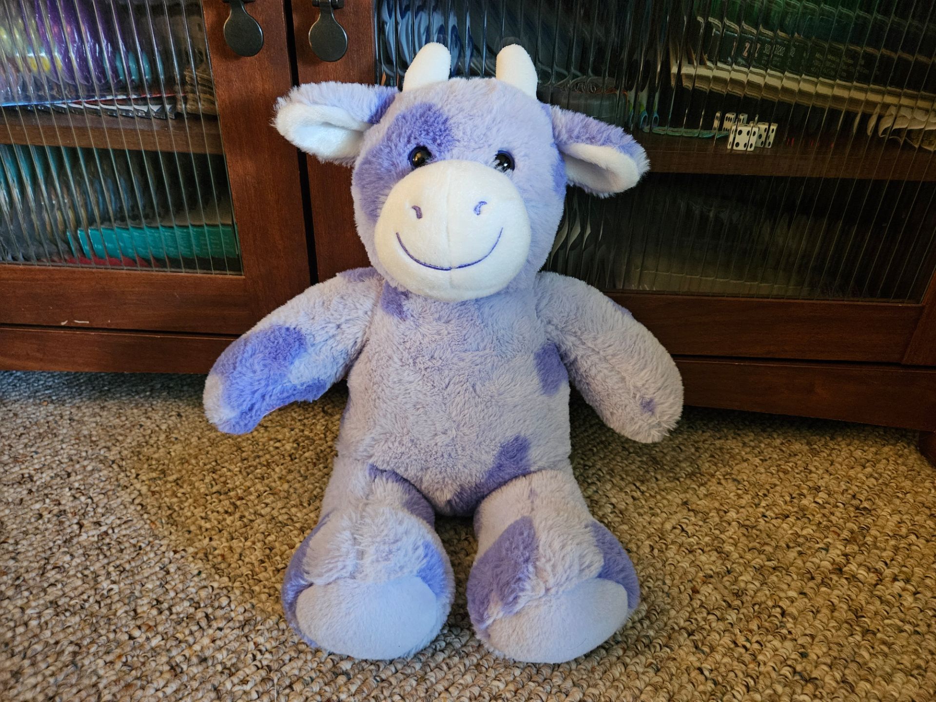 Build A Bear Purple Cow