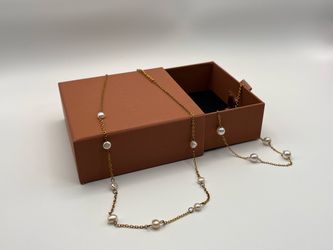 Matching Set: necklace w anklet