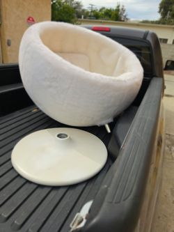 Orbit Kashmir Faux Fur Chair