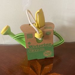 Green Toys - Watering Can With Mini Toy Shovel And Rake