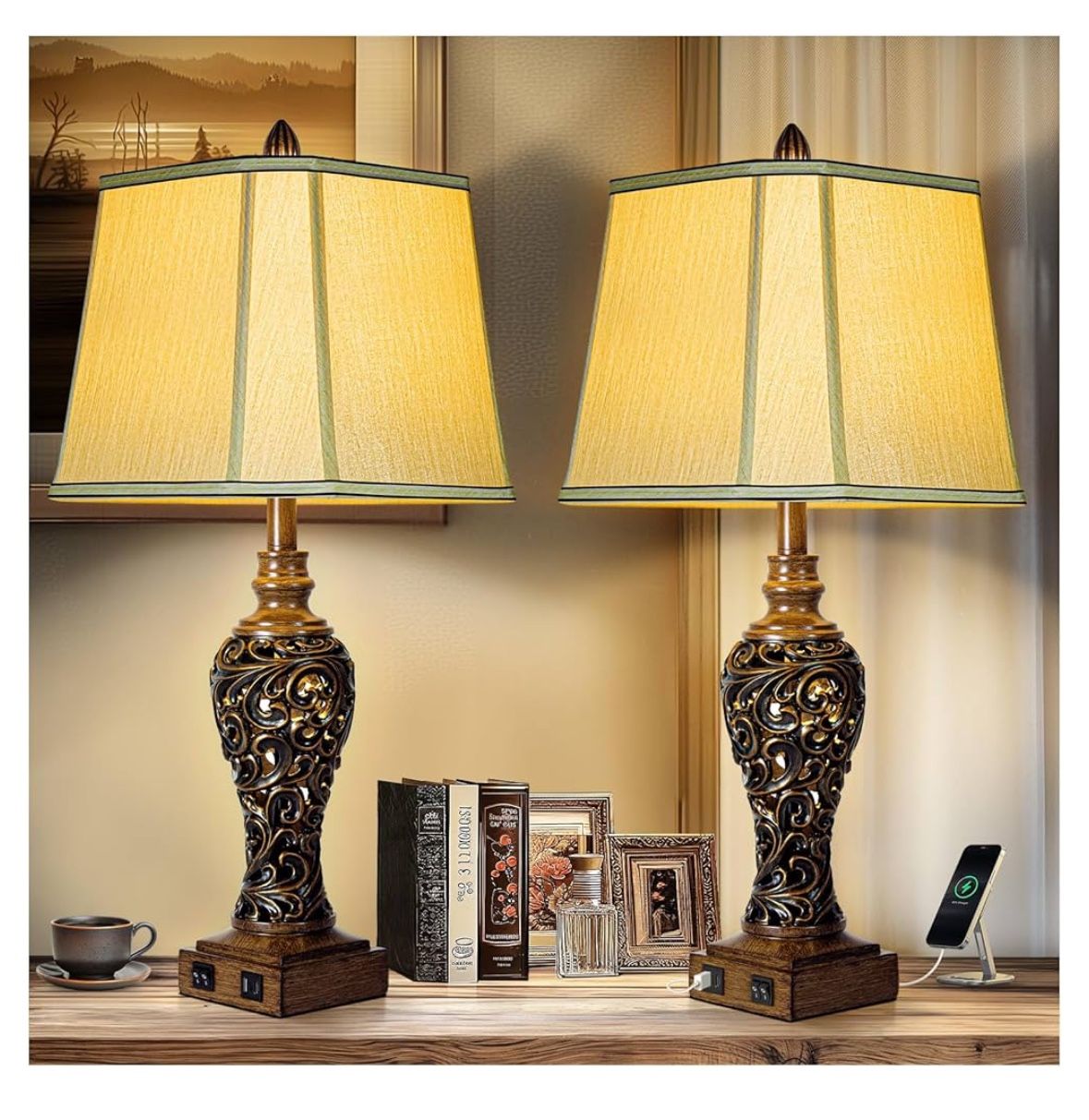 Bronze Antique Lamps