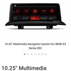 BMW X3 Multimedia System