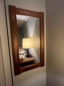 MCM Pedersen & Hansen Teak Mirror