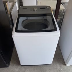 White Samsung Washer