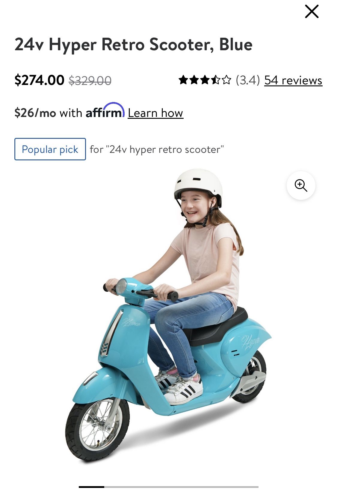 BRAND NEW, In Box- Electric scooter 24v