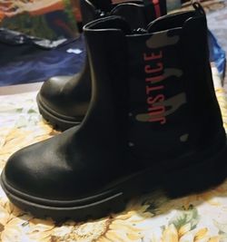 Girls Justice Boots Size 1