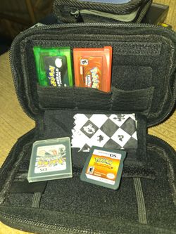 Pokémon ds  and gba games