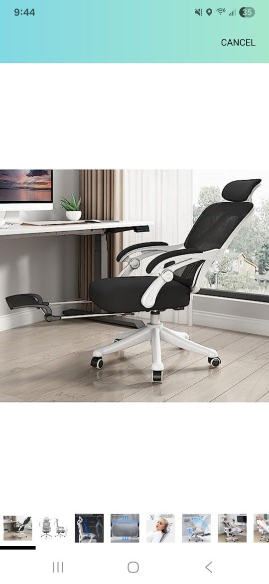 Home Office Chair with Lumbar rt,Mesh Desk Chair Swivel High Back Computer Chair,Executive Task Chair Comfortable Reclining Gaming Chairs