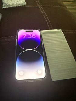 14 pro max 256 gb unlocked any carrier  purple