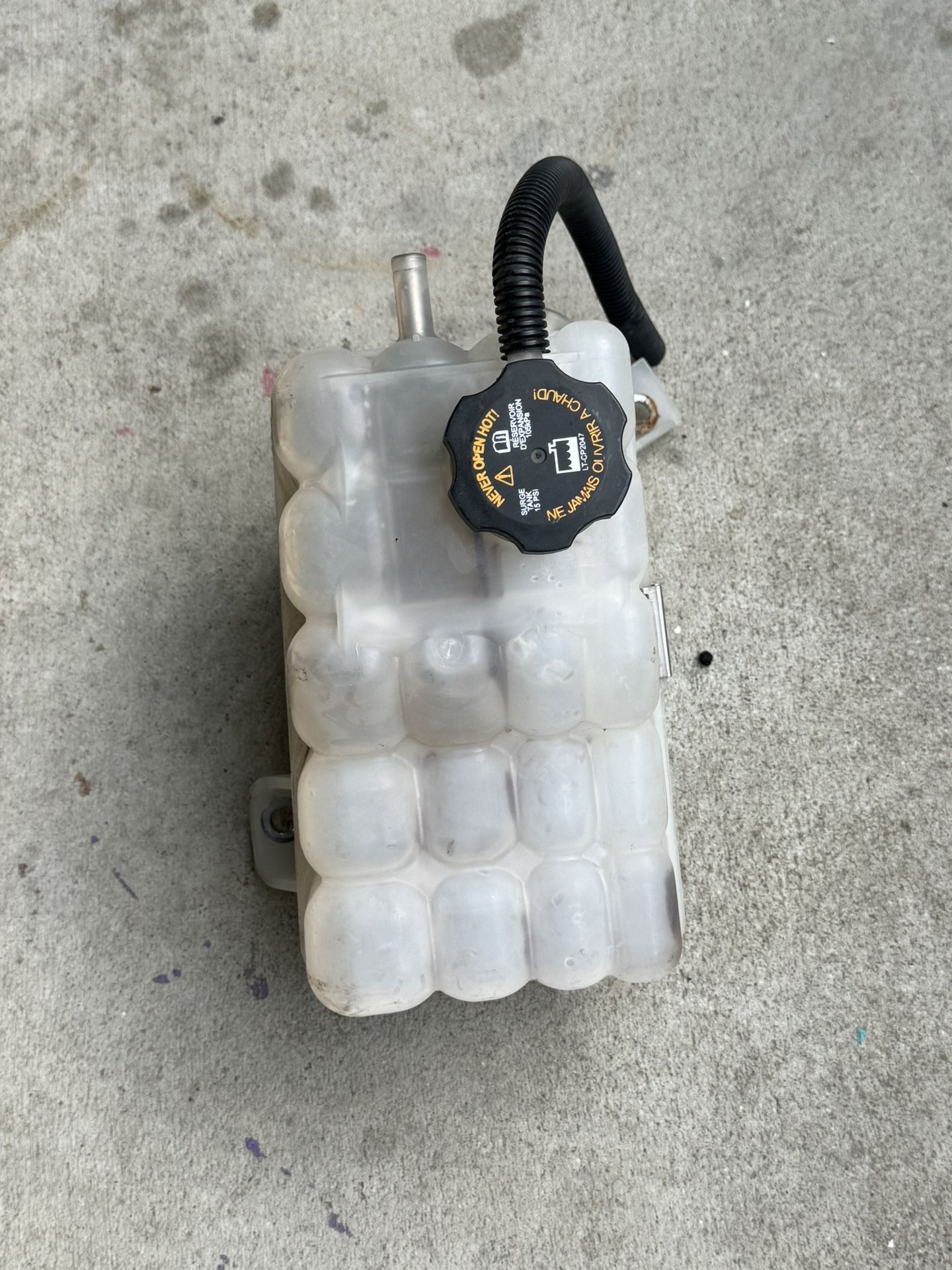 Silverado Recovery Tank