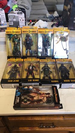 Mortal Kombat 11 Action Figure Collection Lot