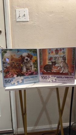 Cat puzzle set