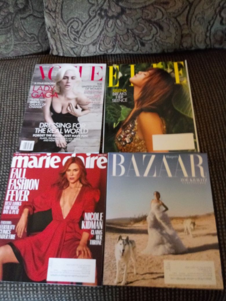 4 fashion beauty magazines